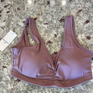 Naturyl by Niykee “ the basic active bra “ size S color dusty rose new with tags